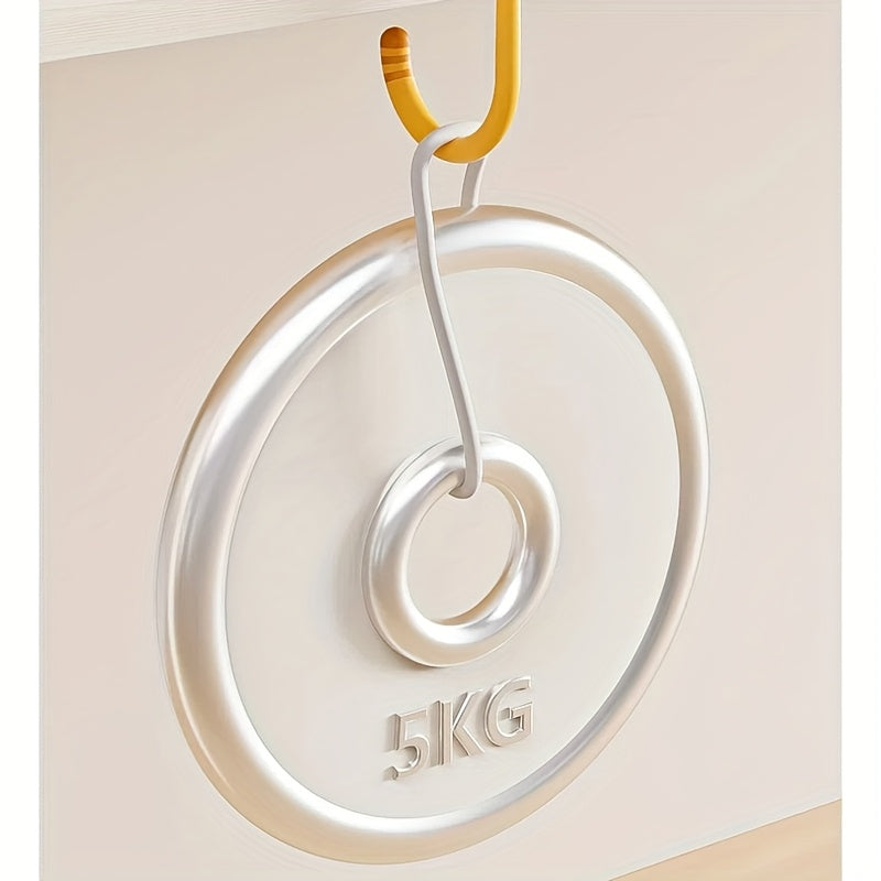 2pcs Portable Table Hooks, Easy to Install No Drilling Required, Heavy Duty Load Capacity, Casual Style Plastic Wall Hooks, Suitable for Backpacks, Dual Color, Compact and Portable Design, Utility Hooks